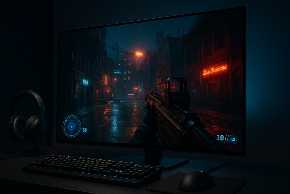 OLED-skærm til gaming